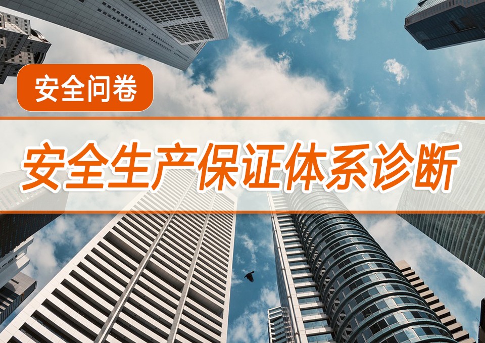 安全生产保证体系诊断